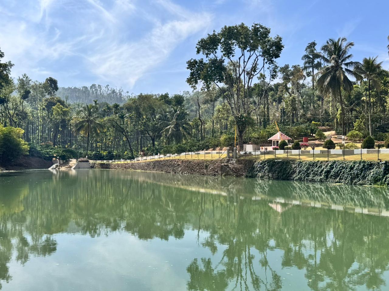 Lake at Kattinmane Estate